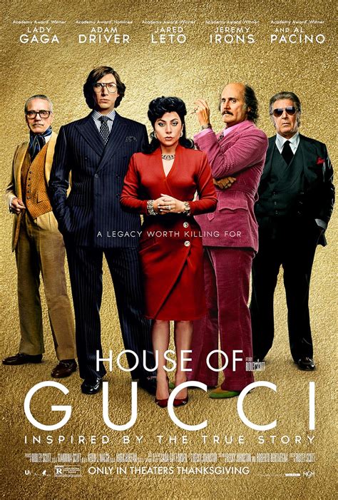 gucci movie house.